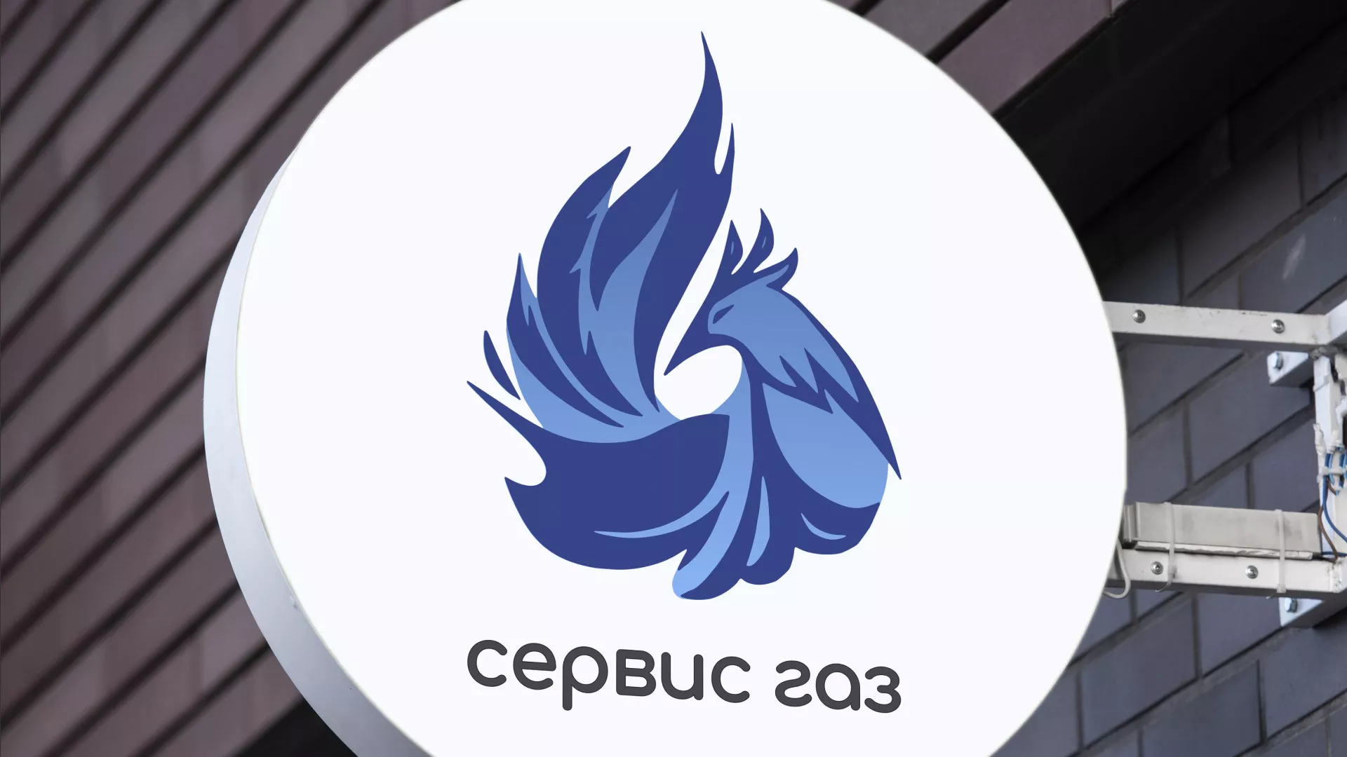 Создание логотипа «Сервис газ» в Владимире