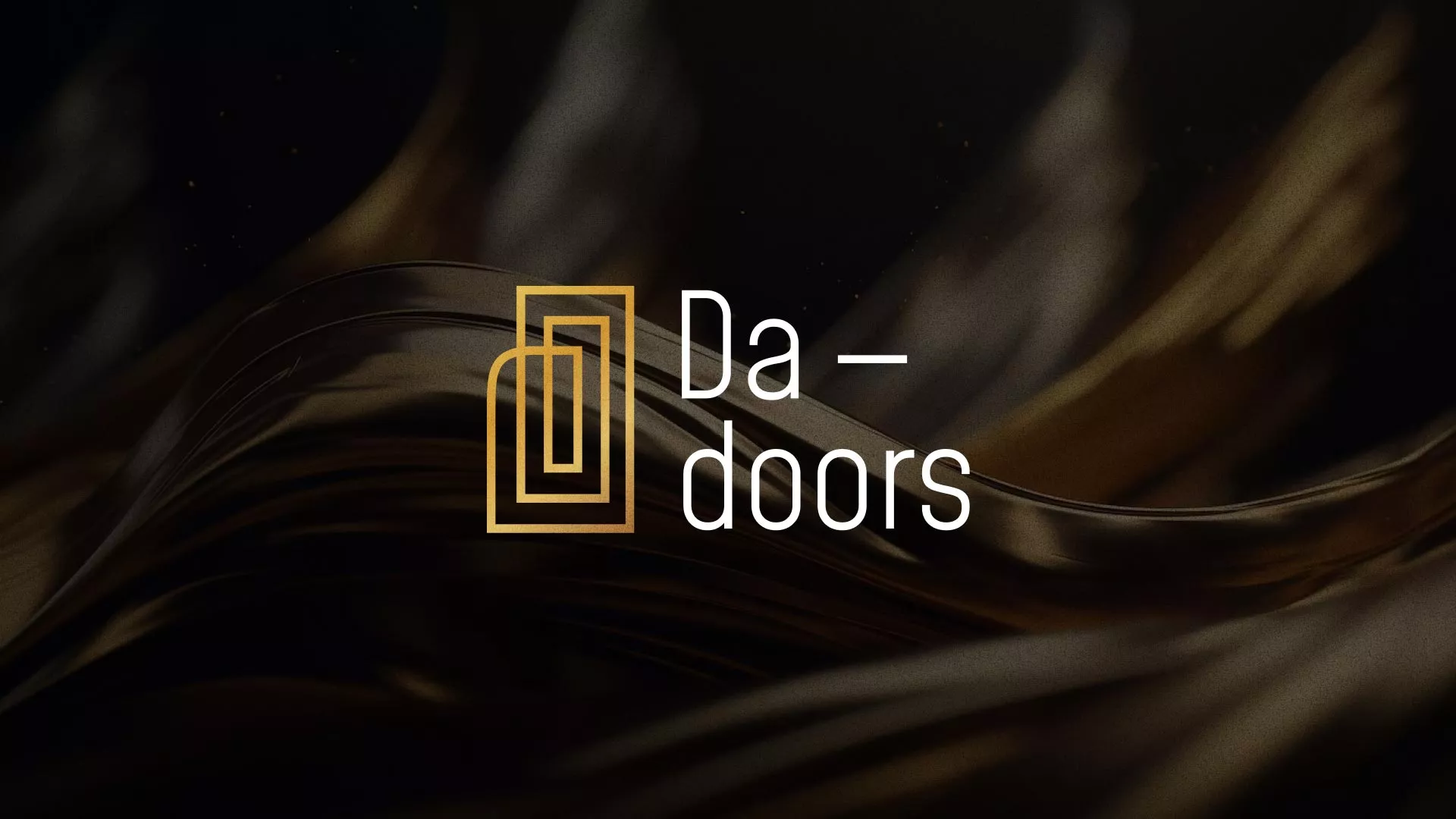 Разработка логотипа для компании «DA-DOORS» в Владимире